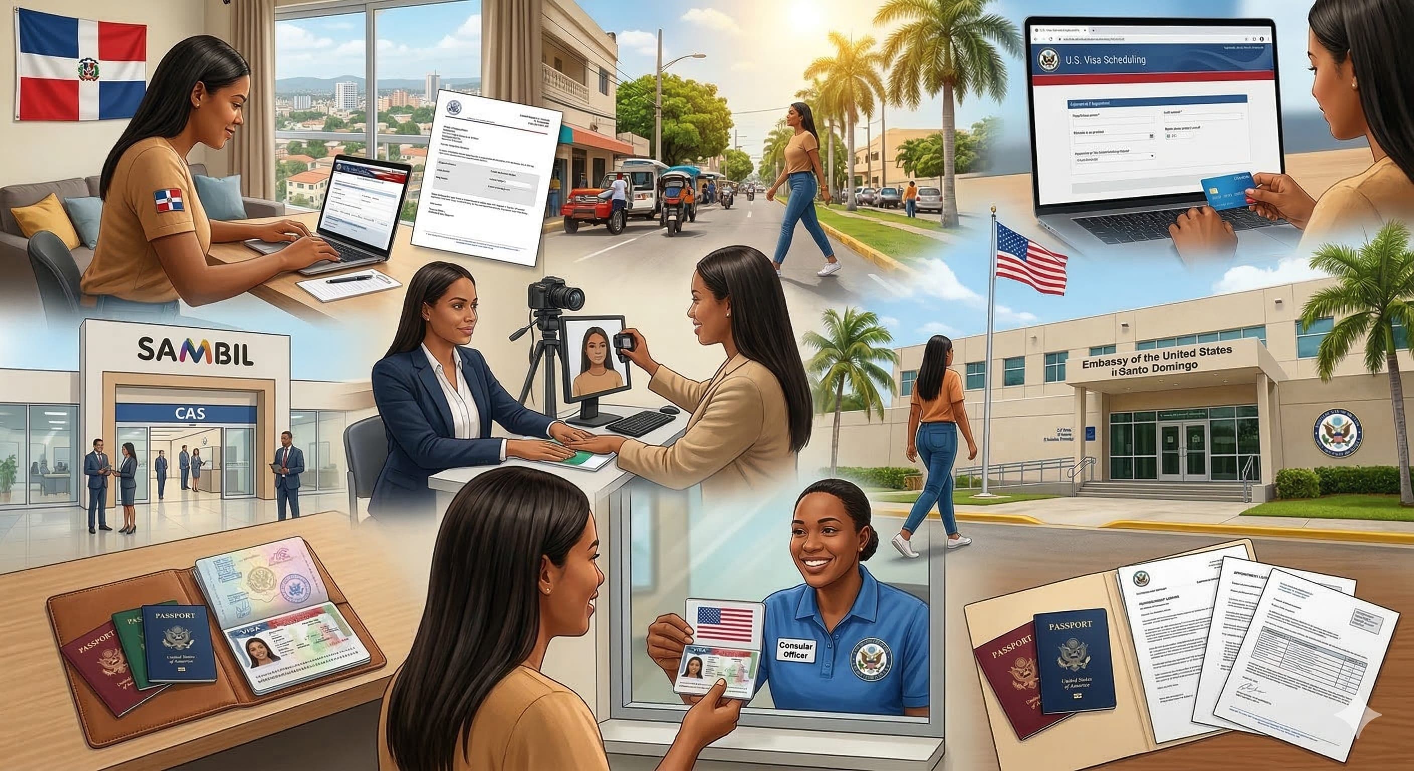 Guía paso a paso: Cómo solicitar tu visa de turista (B1/B2) en República Dominicana este 2026